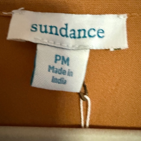 NWT  Sundance Femme Militaire Blouse Honey Military Inspired Size Petite Medium - Picture 13 of 15